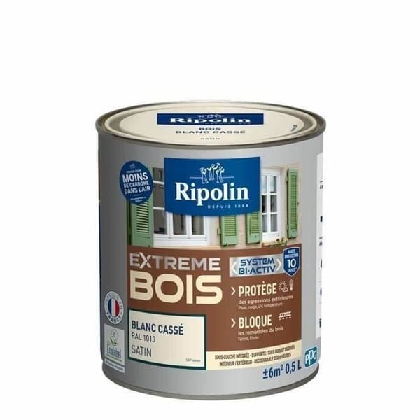 Grundfärg Ripolin Vit Satinfinish 500 ml