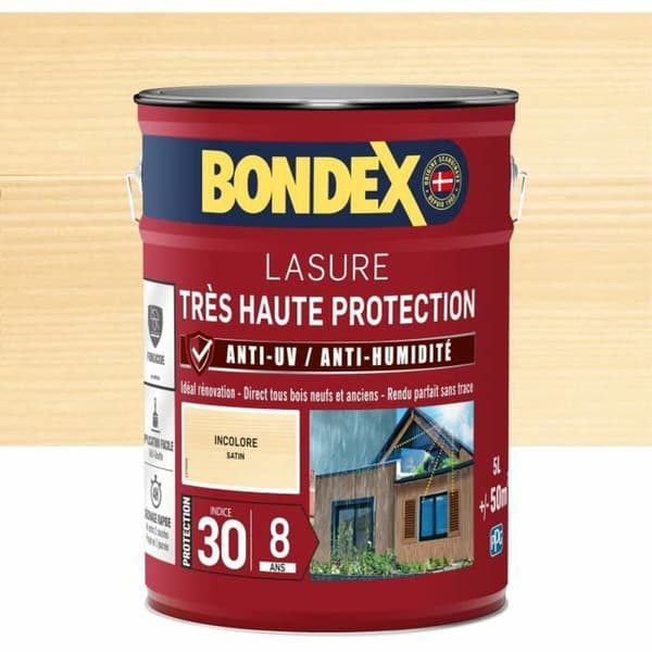 Grundfärg Bondex Satinfinish 5 L Transparent
