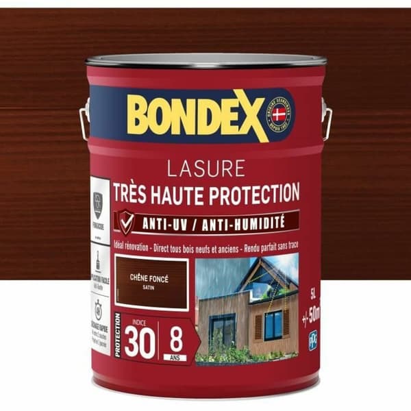 Grundfärg Bondex Satinfinish 5 L Brun