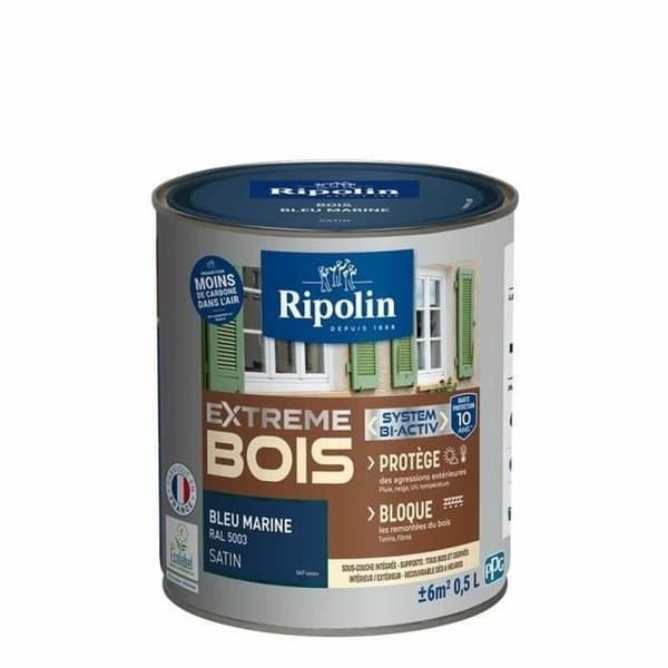 Grundfärg Ripolin Blå Satinfinish 500 ml