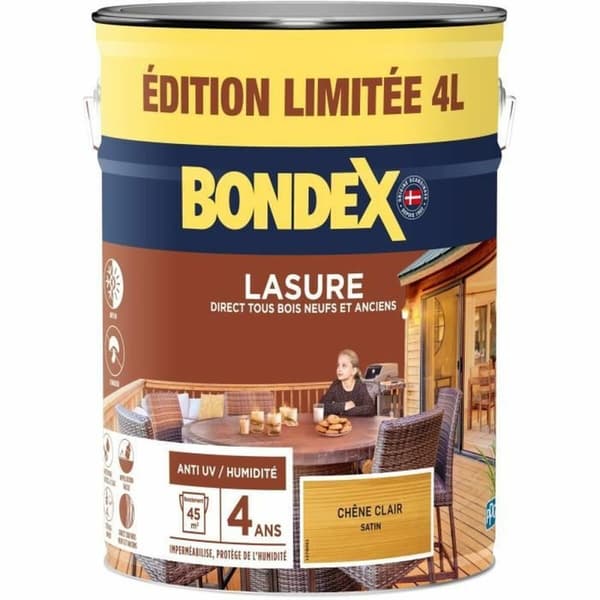 Pohjamaali Bondex Ruskea Matta 4 L