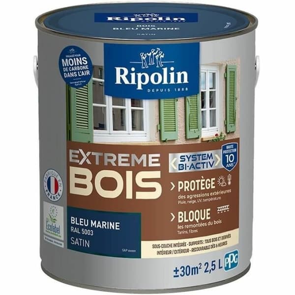 Pohjamaali Ripolin Sininen Satiiniviimeistely 2,5 L