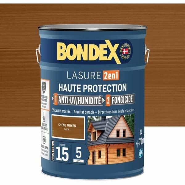 Grundfärg Bondex Brun Satinfinish 5 L