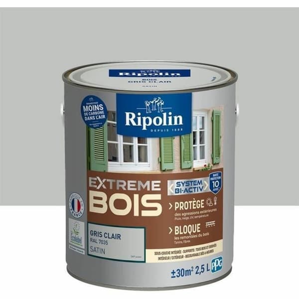 Grundfärg Ripolin Grå Satinfinish 2,5 L
