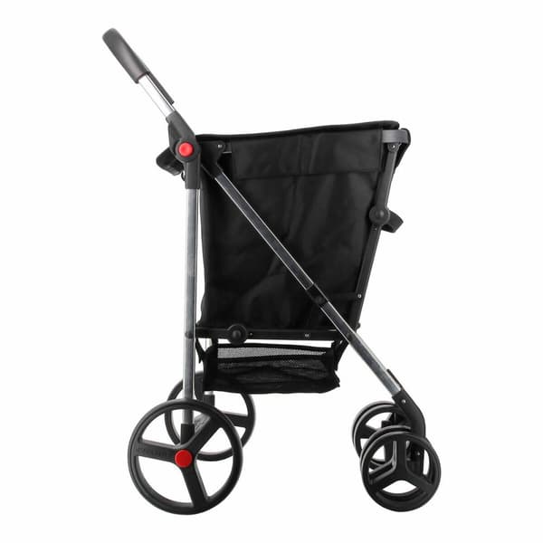 Ostoskärry Rolser basket mf 4b Musta 50 L