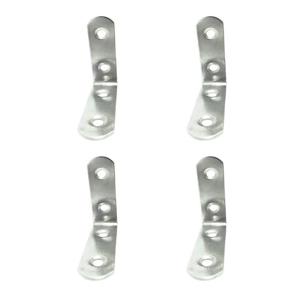 Kulmaviivain EDM 86091 an24 Ruostumaton teräs 5 x 5 x 1,6 cm 4 osaa