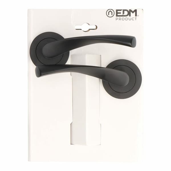 Sæt med håndtag EDM 86033 707 Aluminium Ø 6,5 x 12 cm