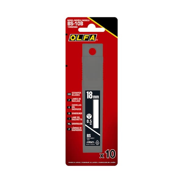 Knivblad Olfa bs-10b 18 mm 10 enheder