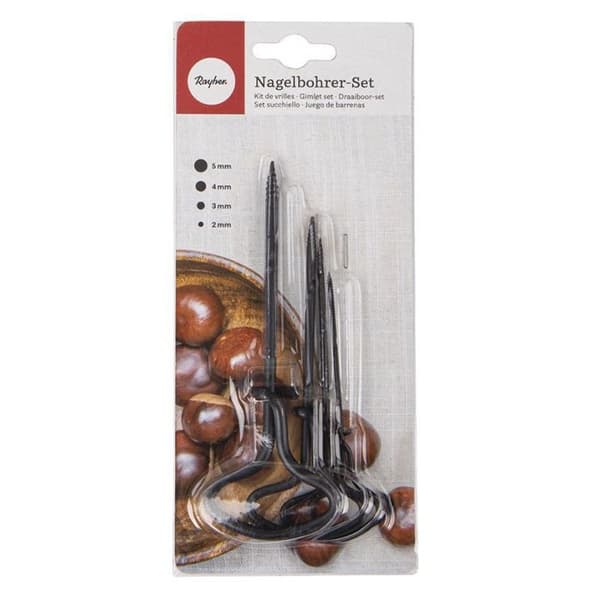 Kit med 4 borr Ø 2-3-4-5 mm