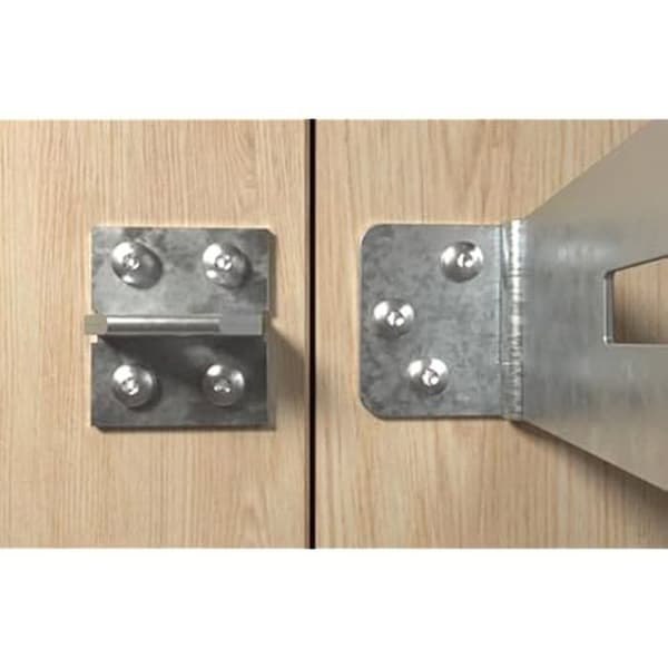 Träskruv - FISCHER - PowerFast II - 4,0x50 - Klotopp - Vit förzinkad - Förpackning om 200