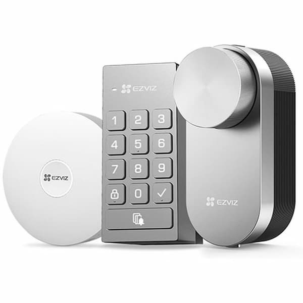Turvalukko Ezviz CS-DL01/DL01CP/A3-BK Valkoinen Harmaa Alumiini