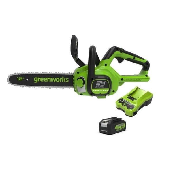Batteri motorsav Greenworks GD24CS30K4 (30 cm)