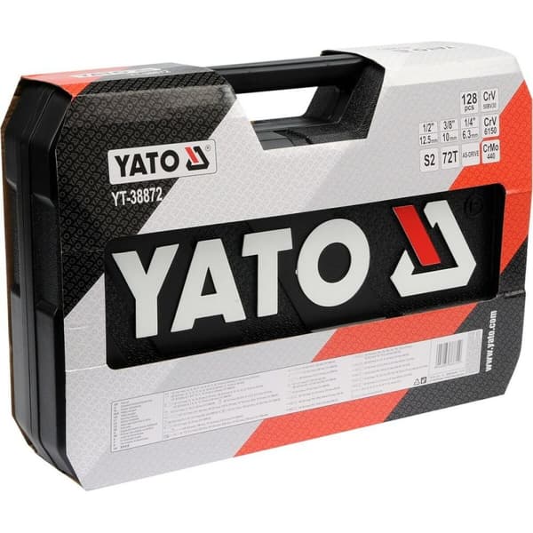 Nøglespil Yato YT-38872 4 Dele (4 enheder)