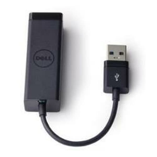USB till Ethernet Adapter Dell 470-ABBT Svart