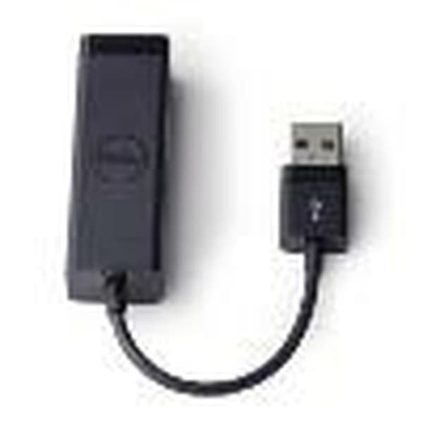USB til ethernet-adapter Dell 470-ABBT Sort