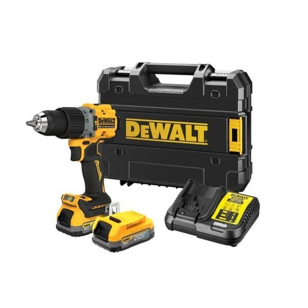 Bore og tilbehørssæt Dewalt DCD805E2T-QW 18 V 90 nm