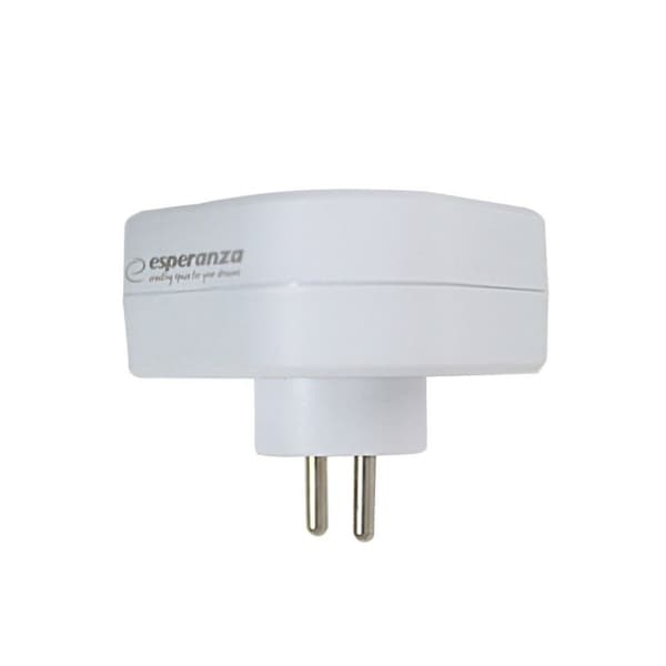 Plugg adapter Esperanza ELK303W 3 Plug