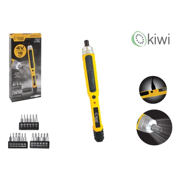Elektrisk skruetrækker Kiwi (5 enheder)
