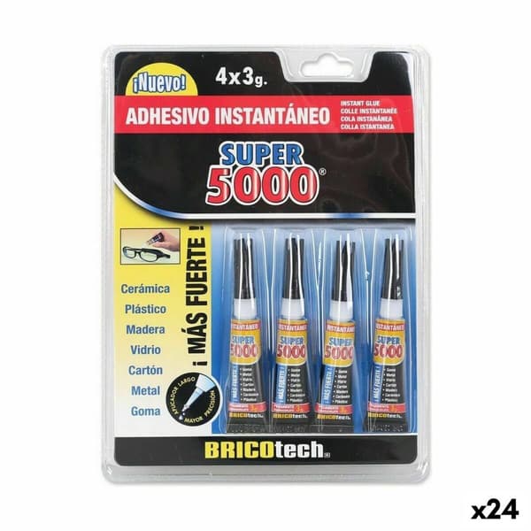 Klæbemiddel Bricotech Super 5000 3 g (24 enheder)