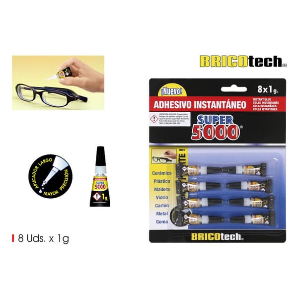 Hurtiglim Bricotech Super 5000 1 g (36 Enheter)