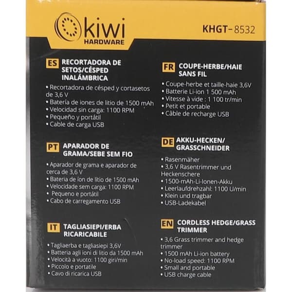 Kanstrimmer Kiwi 7,2 V