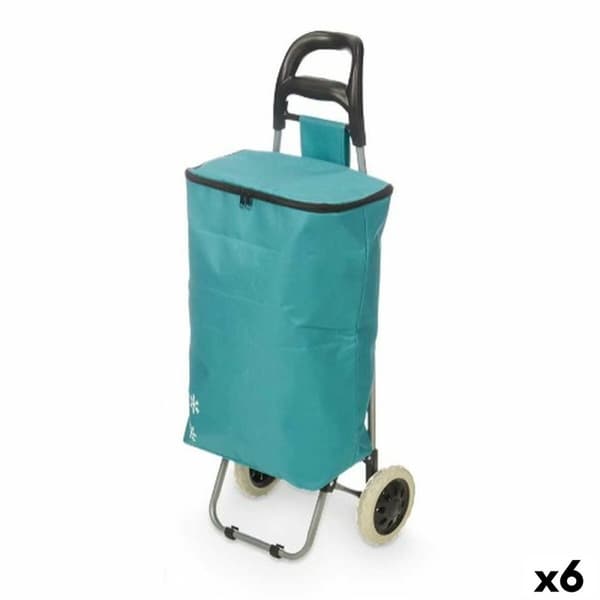 Ostoskärry Kinvara RS-020 NO.45 Turkoosi 32 L 94 x 9 x 34,5 cm (6 osaa)