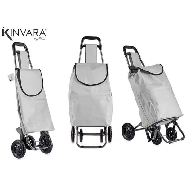Kundvagn Kinvara WR3069-1 Svart Grå 30 L 22 x 98 x 38 cm (6 antal)