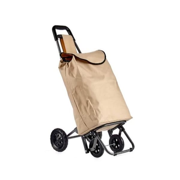 Kundvagn Kinvara WR3069-3 Svart Beige 30 L 22 x 98 x 38 cm (6 antal)