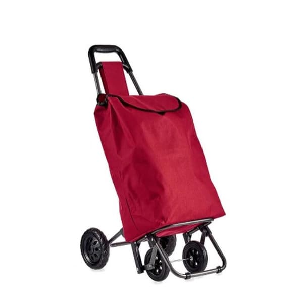 Ostoskärry Kinvara WR3069-2 Musta Punainen 22 x 98 x 38 cm (6 osaa)