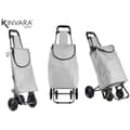 Pikkukuva 3 / 3: Ostoskärry Kinvara WR3069-1 Musta Harmaa 30 L 22 x 98 x 38 cm (6 osaa)