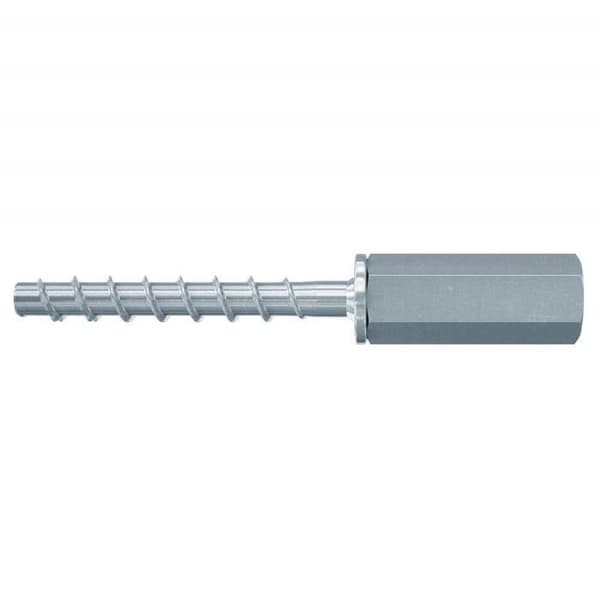 fischer ULTRACUT FBS II Set med 100 betongskruvar 6 x 55 M8/M10 I för fastsättning av skenor, metallprofiler, rör