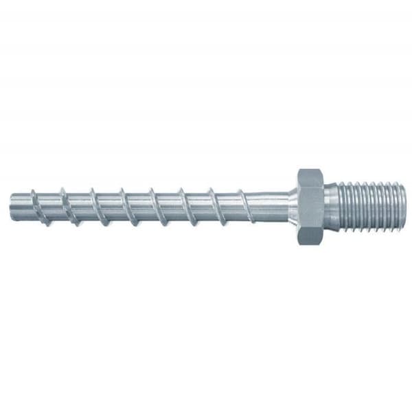 fischer Set med 100 betongskruvar för fastsättning av metallskenor Grå 6 x 55 mm - 546397
