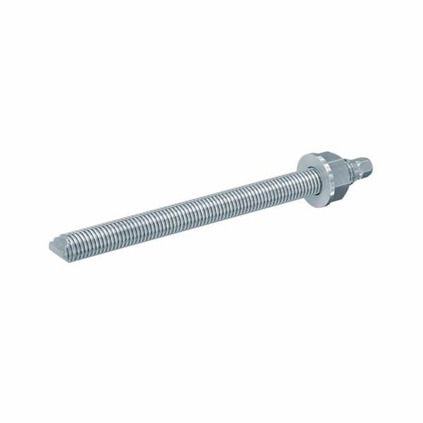 Skruv - skruvlock - lagskruv - Fischer-bult - 512247 - Fishermen Anchor rod RG M 12 x 160, varmförzinkat stål,