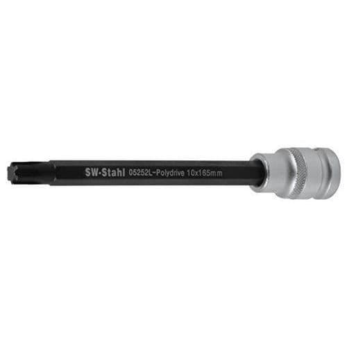 SW-Stahl Polydriveeinsatz 1/2 10 x 165 mm för VAG cylinderhuvud - 05252SB