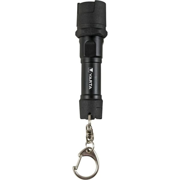 Nyckelring med LED-ljus Varta Indestructible 12 Lm Svart