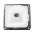 Miniatyrbild 1 av 2: Koppling RJ45 EDM 65308 term Vit Termoplast Inbäddad, inbyggd 7 x 7 x 4 cm