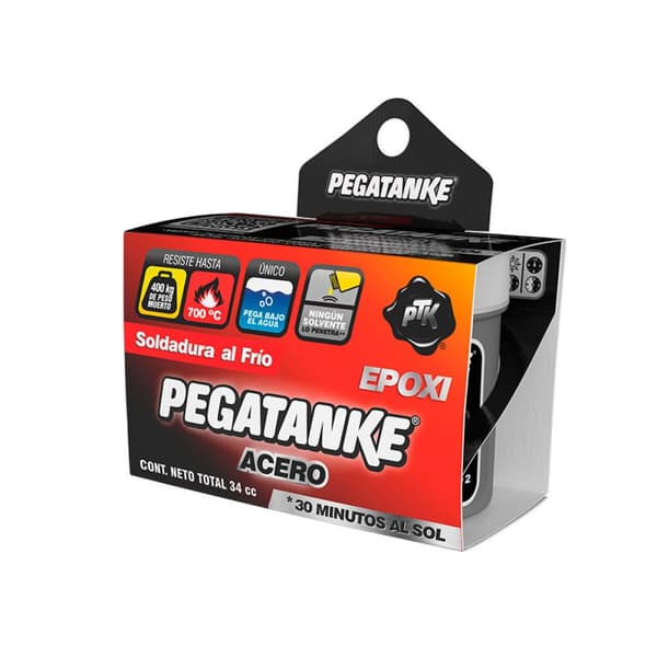 Kallsvetsning PEGATANKE Epoxi Stål Svart 32 ml