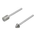 Miniatyrbild 1 av 4: Abrasive grinding wheels Wolfcraft 5989000 Konformad Cylindrisk Ø 8 mm (2 Delar)
