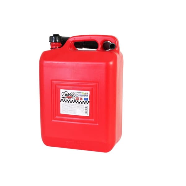 Bränsletank med tratt Continental Self Röd 10 L (4 antal)