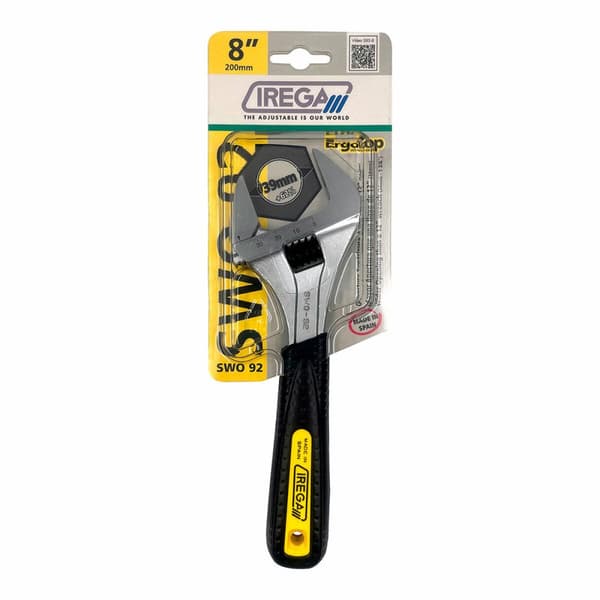 Justerbar skiftnyckel Irega swo 92/cbe 8"