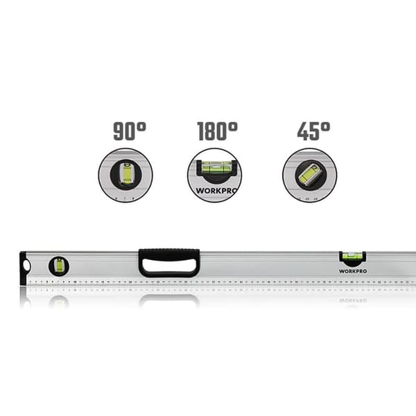 Vattenpass Workpro Aluminium 60 cm