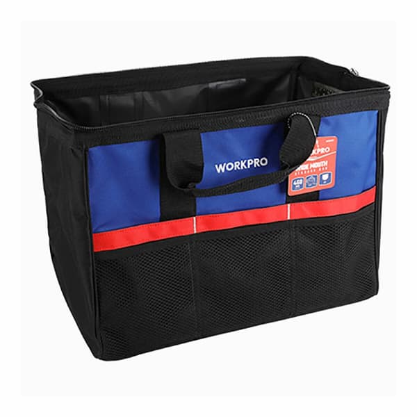 Verktygsväska Workpro 32 x 21 x 23 cm Blixtlås
