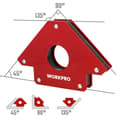 Miniatyrbild 2 av 6: Magnetisk svetsvinkel Workpro 5" 12,5 cm