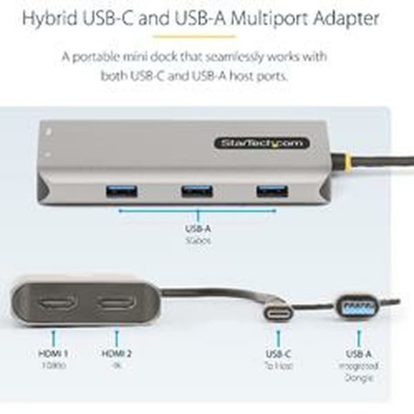 Reparationssæt Startech 167B-USBC-MULTIPORT