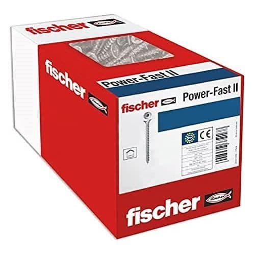 Skruv för agglomerat - Fischer - Power-Fast II - 3,5 x 20 mm - Fäste försenad - Galvaniserad