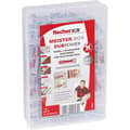 Miniatyrbild 1 av 2: Vis och pluggar - Fischer - Meister-Box DUOPOWER - 160 delar - Plast - Fåra - Furad