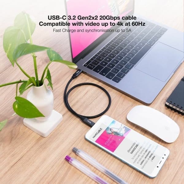 USB-C-kabel NANOCABLE 10.01.4301