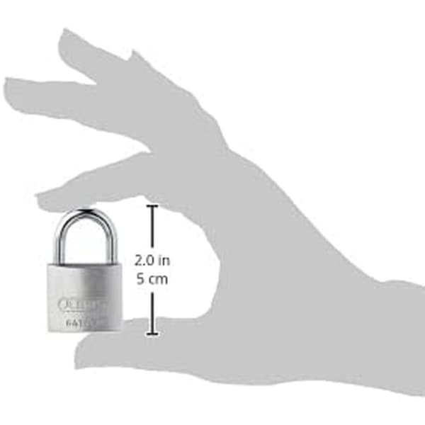 Hänglås med nyckel ABUS Titalium 64ti/30 Rektangulär