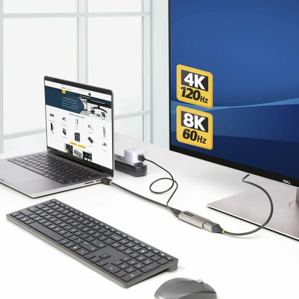 VGA Kabel Startech 148B-HDMI-DP-8K 30 cm
