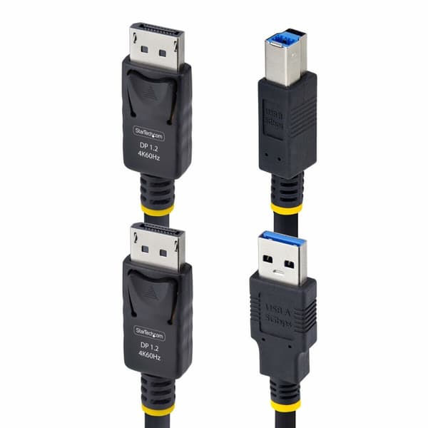 Kabeladapter Startech DU1226-KVM-CABLE Svart 1,8 m
